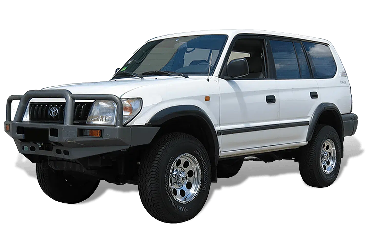 Toyota LandCruiser Prado 90 Series - No Seat Armrests (Jun 1996 - Mar 2003)