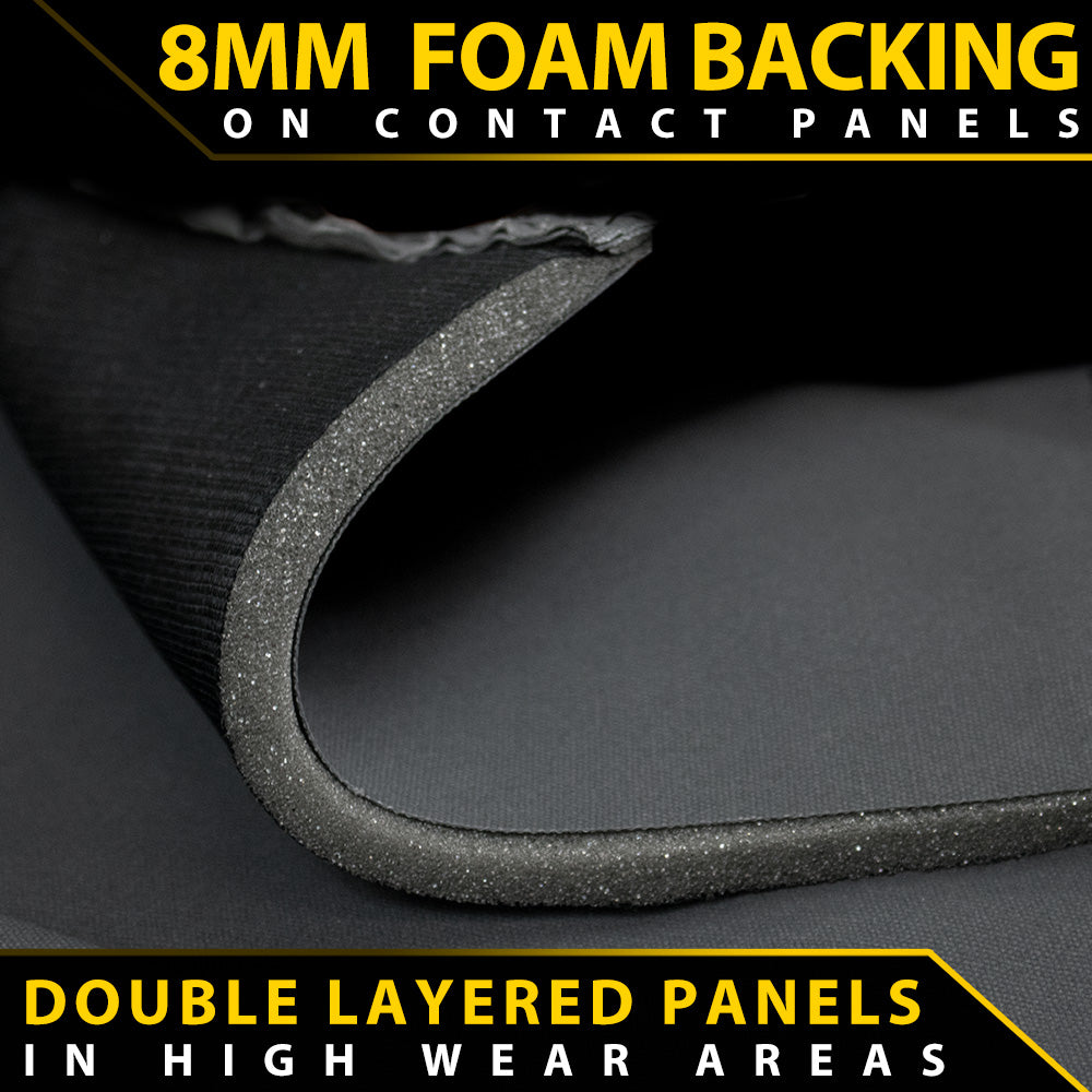 Toyota Landcruiser 100/105 Series GXL XP7 Heavy Duty Canvas 60/40 Rear Seat Covers (Made to Order)