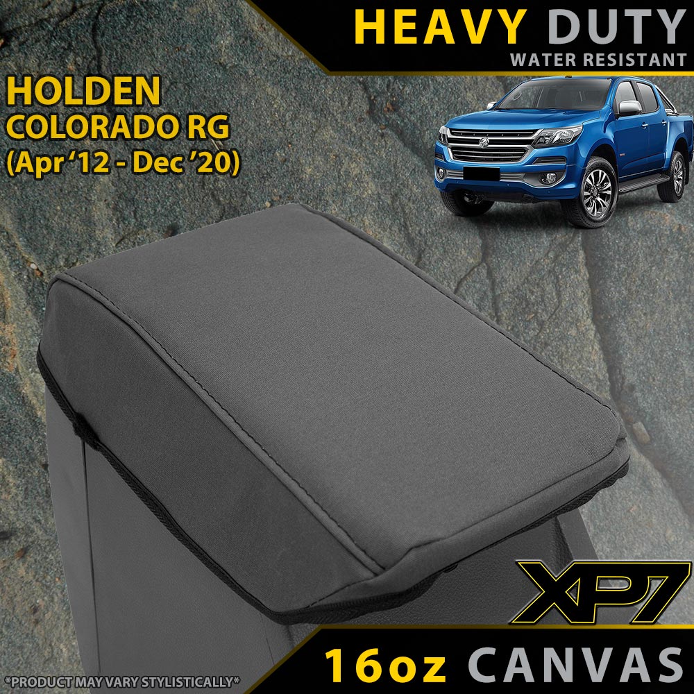 Holden Colorado RG Heavy Duty XP7 Canvas Armrest Console Lid (In Stock)