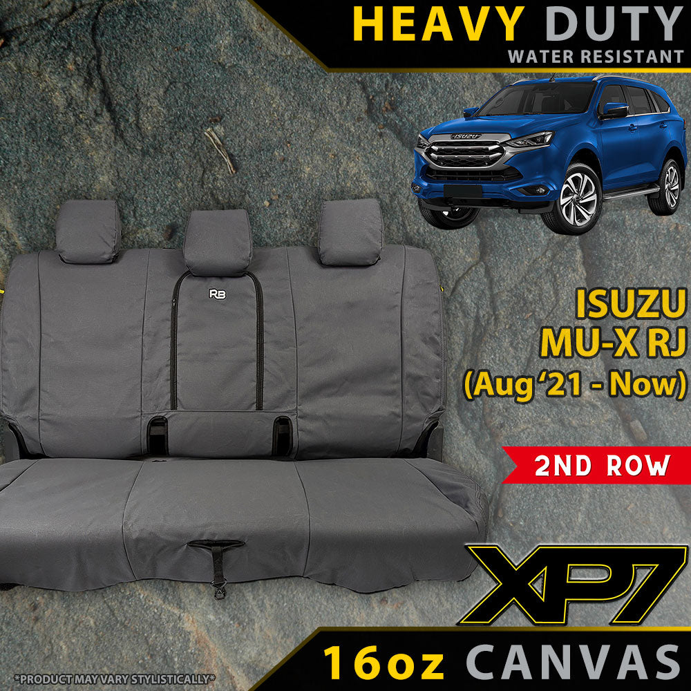 Isuzu MU-X RJ Heavy Duty XP7 Canvas 2nd Row Seat Covers (Made to Order)