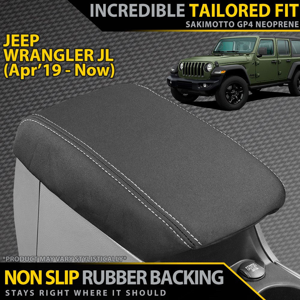 Jeep Wrangler JL Neoprene Console Lid (Made to Order)