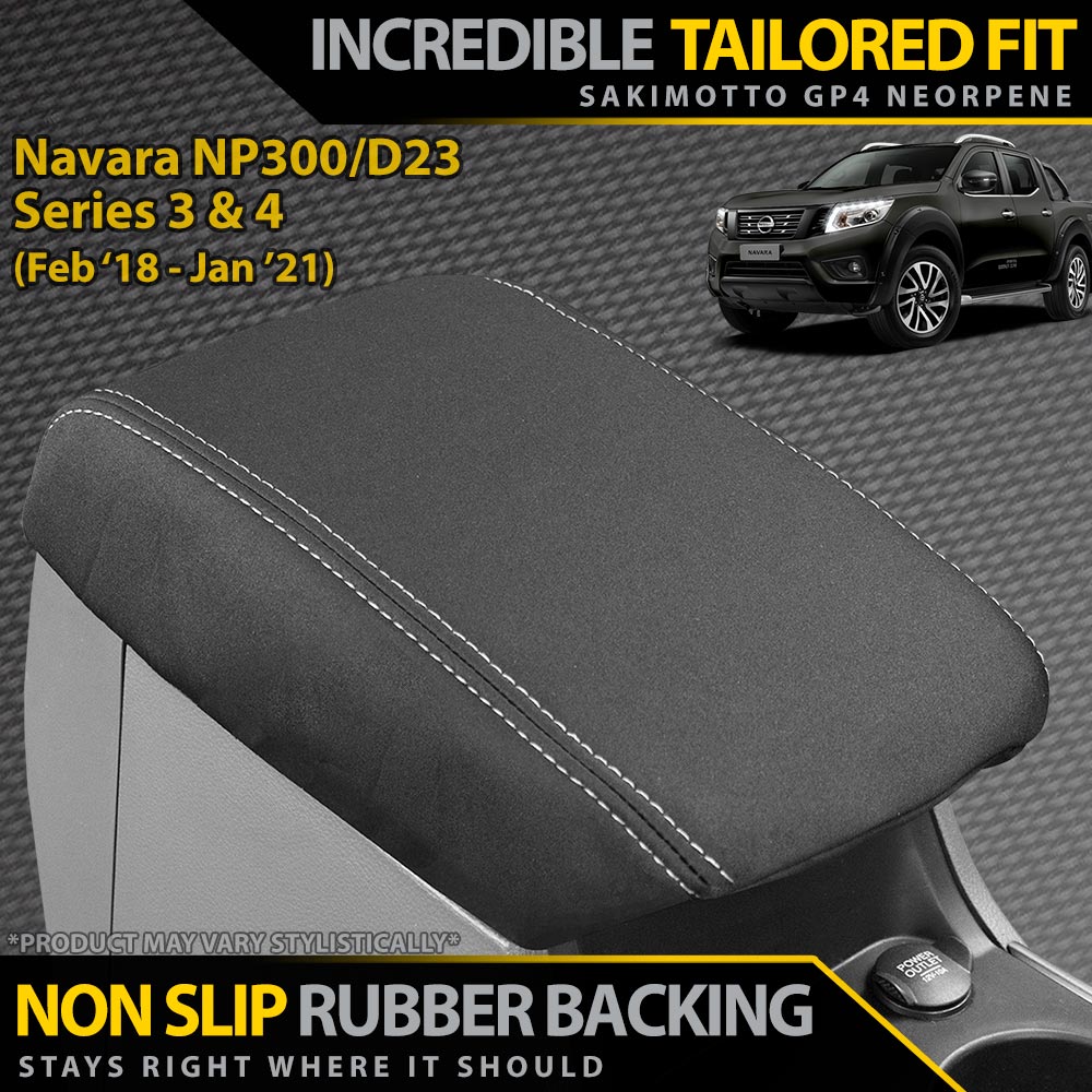 Nissan Navara NP300/D23 Series 3 & 4 Neoprene Console Lid (Available)