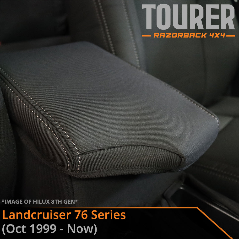 Toyota LC 76 Series Tourer Console Lid Cover (Made to Order)