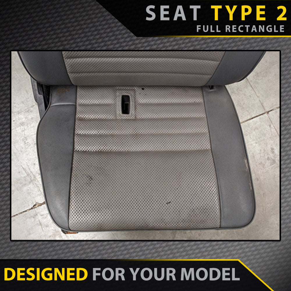 Toyota Landcruiser 79 Series Single Cab (Bucket + Bench) Neoprene 2x Front Seat Covers (Made to Order)