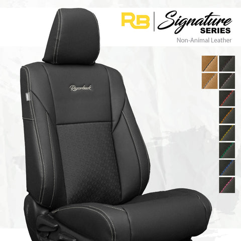 Toyota Hilux 8th Gen 48V V-Active (Cloth Seats) - SR & SR5 - SIGNATURE Front Row Seat Covers