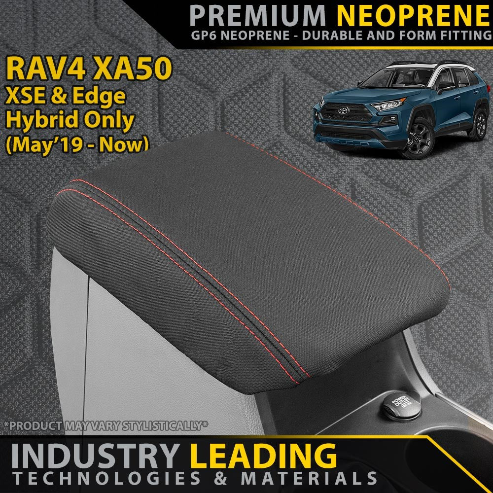 Toyota RAV4 XA50 XSE/Edge Hybrid Premium Neoprene Console Lid (Made to Order)