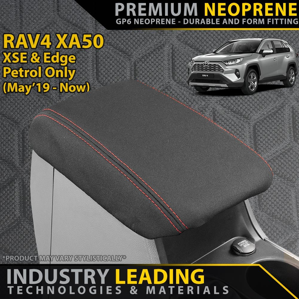 Toyota RAV4 XA50 XSE/Edge Petrol Premium Neoprene Console Lid (Made to Order)