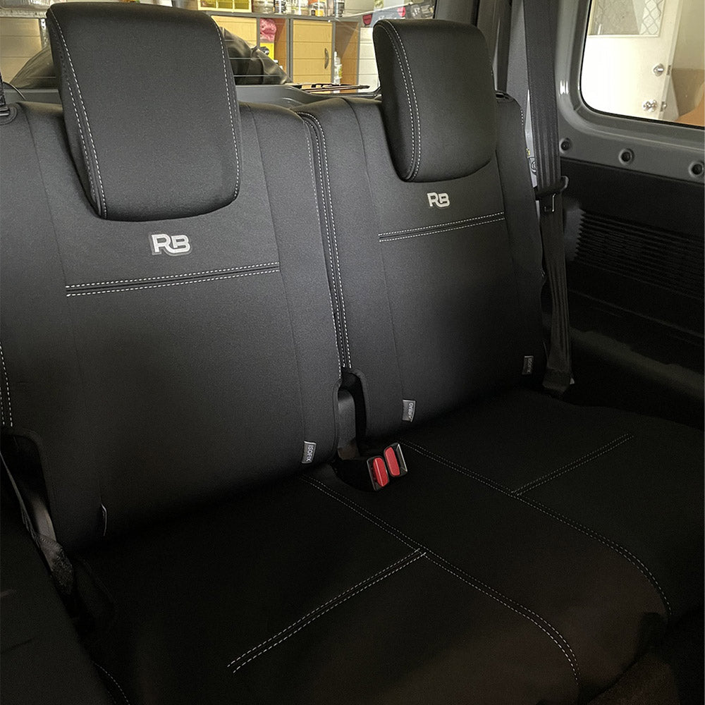 Suzuki Jimny 4th Gen GJ 2-Door Neoprene Rear Row Seat Covers (Available)