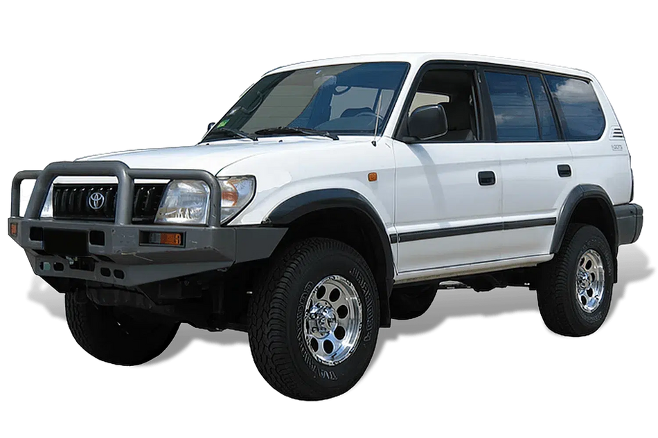 Toyota LandCruiser Prado 90 Series - No Seat Armrests (Jun 1996 - Mar 2003)