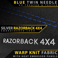 Mazda BT-50 TF - XS & XT - Silver Logo - NEO PRO Rear Row Seat Covers