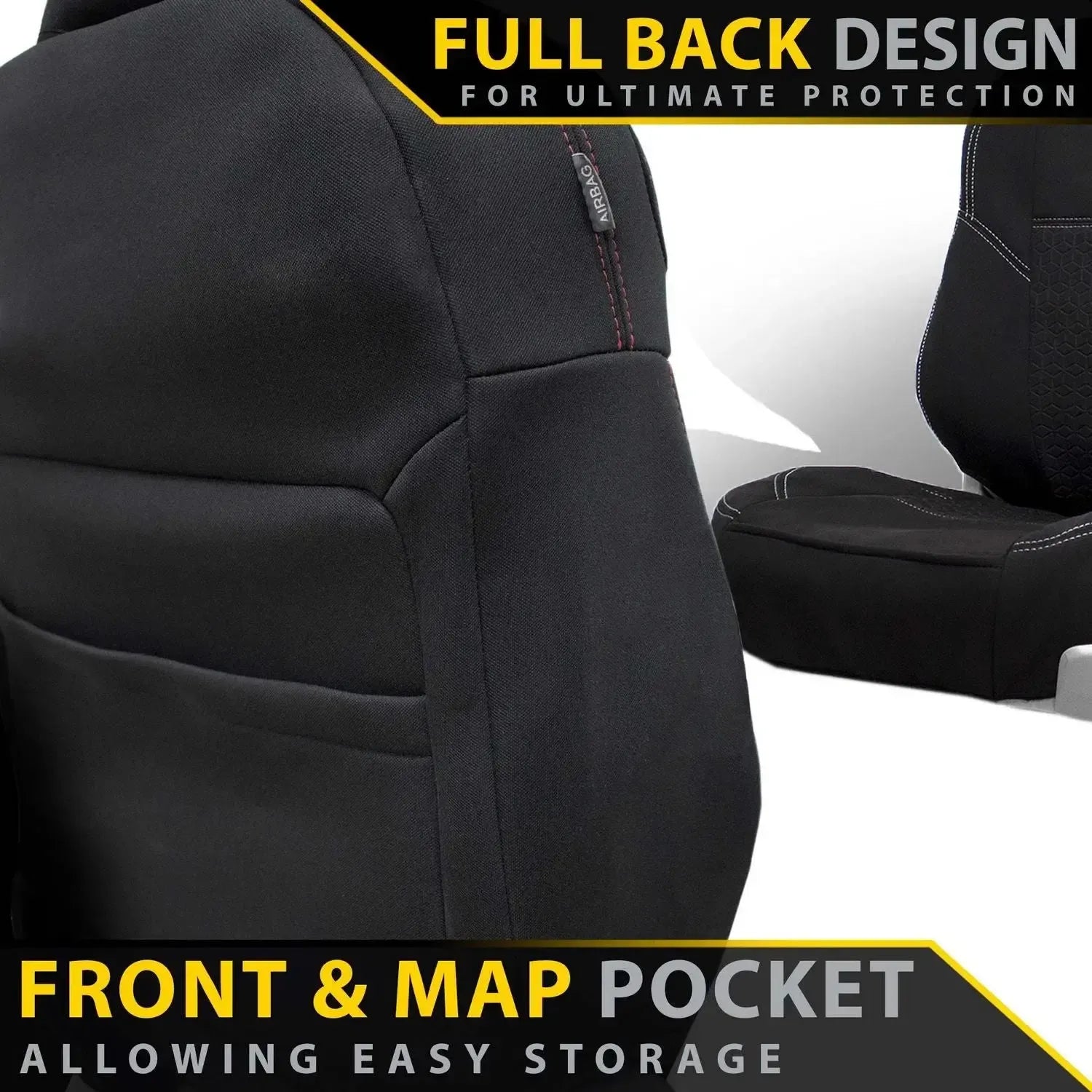 BYD Shark 6 GP6 Premium Neoprene 2x Front Seat Covers (Made To Order)