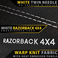 Kia Tasman TK - S, SX & SX+ - NEO PRO Front Seat Covers