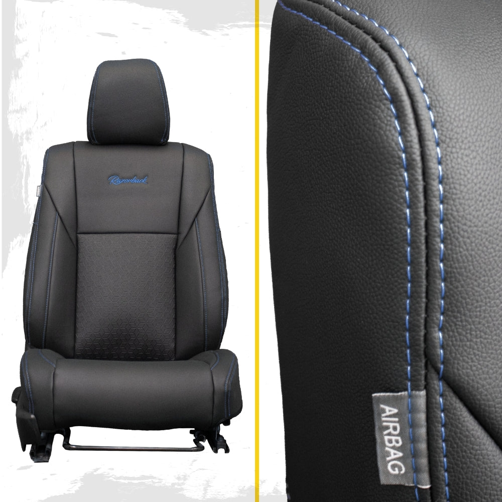 Toyota Hilux 8th Gen - SR & SR5 with Cloth Seats - SIGNATURE Front Row Seat Covers