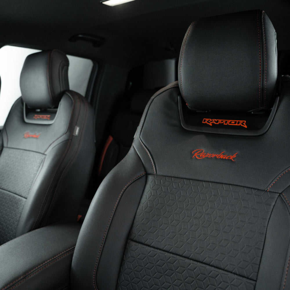 SIGNATURE SERIES Front Row Seat Covers - Ford Next-Gen Raptor (Made To Order)