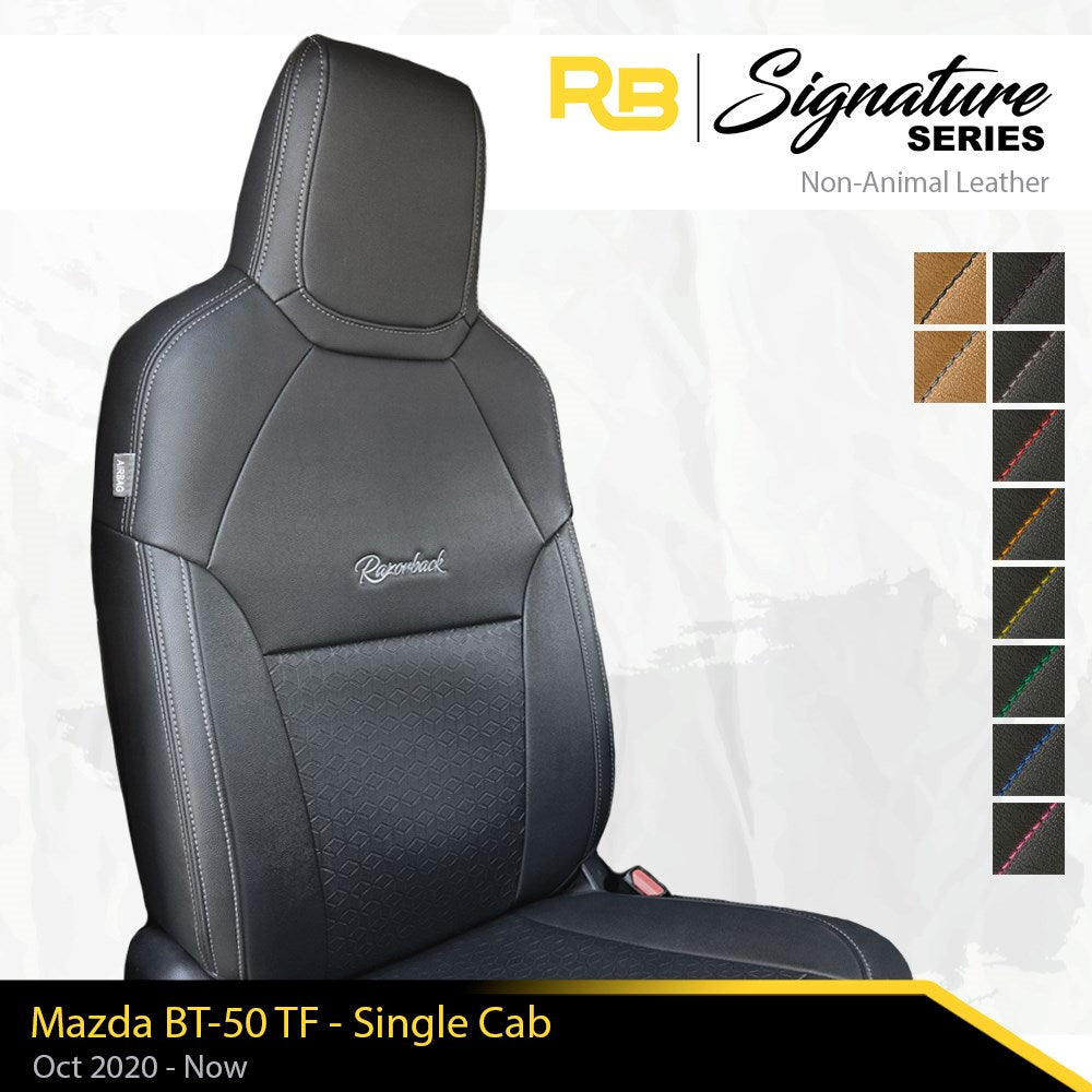 SIGNATURE SERIES Front Row Seat Covers - Mazda BT-50 TF Single Cab (Made To Order)