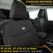 Mazda BT-50 UR Neoprene 2x Front Seat Covers (In Stock)-Razorback 4x4