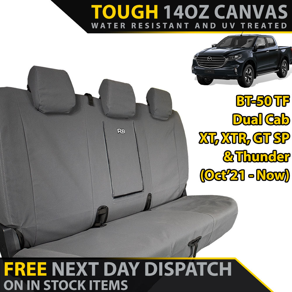 Mazda BT-50 TF XP6 Tough Canvas Rear Seat Covers (Available)