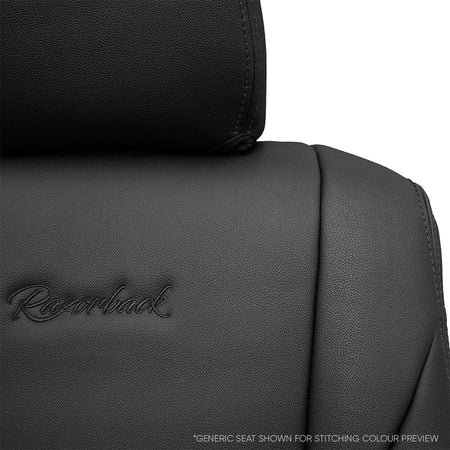 SIGNATURE SERIES Front Row Seat Covers - Ford Next-Gen Ranger T6.2 Sport & Tremor-Razorback 4x4