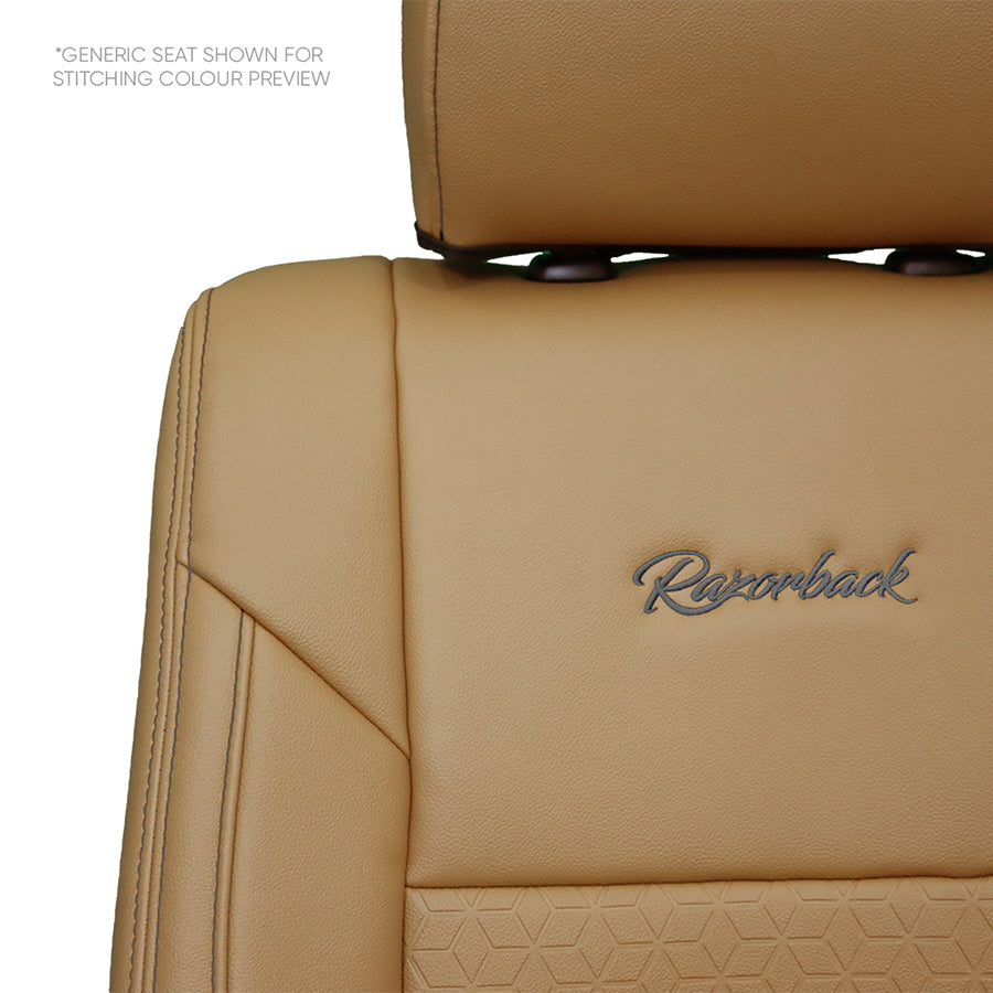 SIGNATURE SERIES Front Row Seat Covers - Ford Next-Gen Ranger T6.2 Wildtrak, Wildtrak X & Platinum (Made To Order)