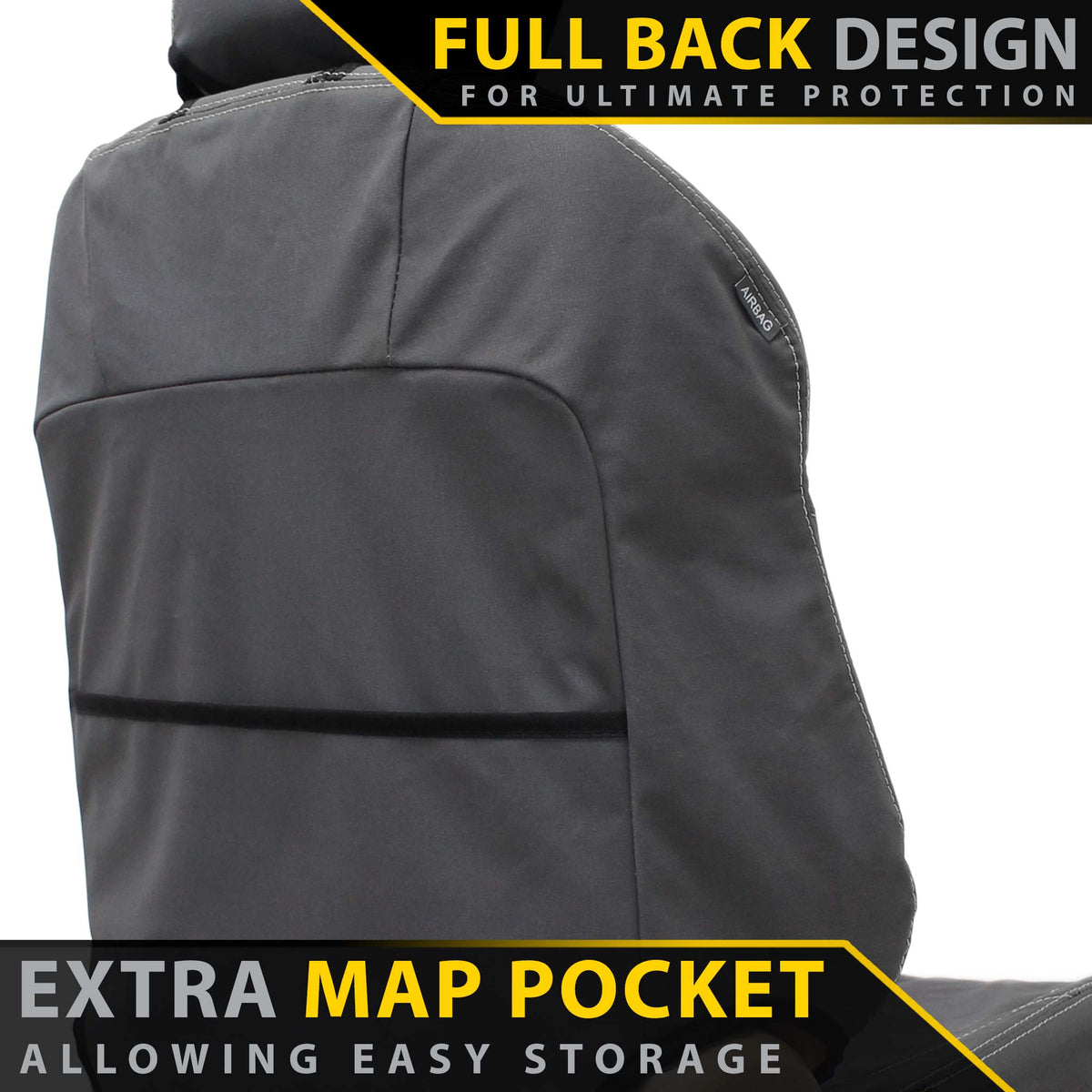 Volkswagen Amarok 2H - XP6 Tough Canvas Front and Rear Bundle