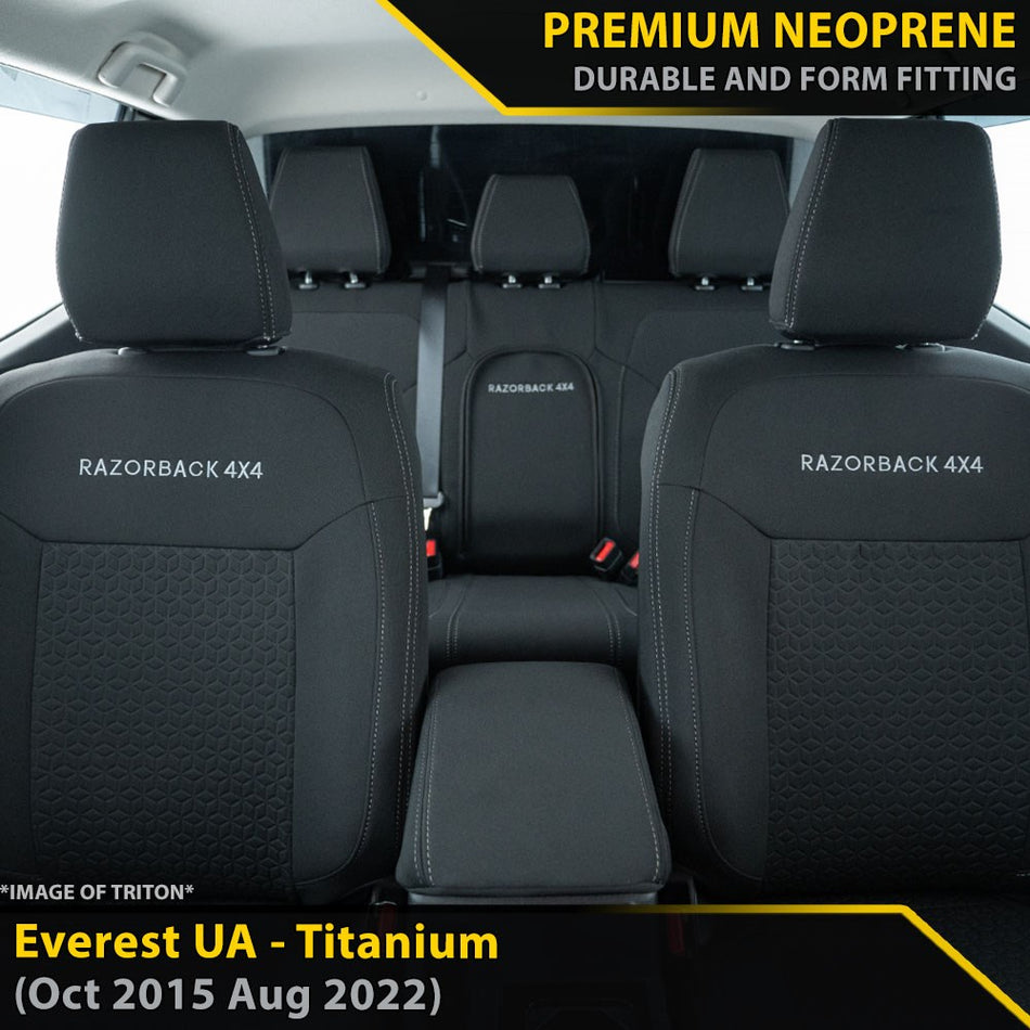 Ford Everest UA Titanium GP6 Premium Neoprene Bundle (Made to Order)-Razorback 4x4