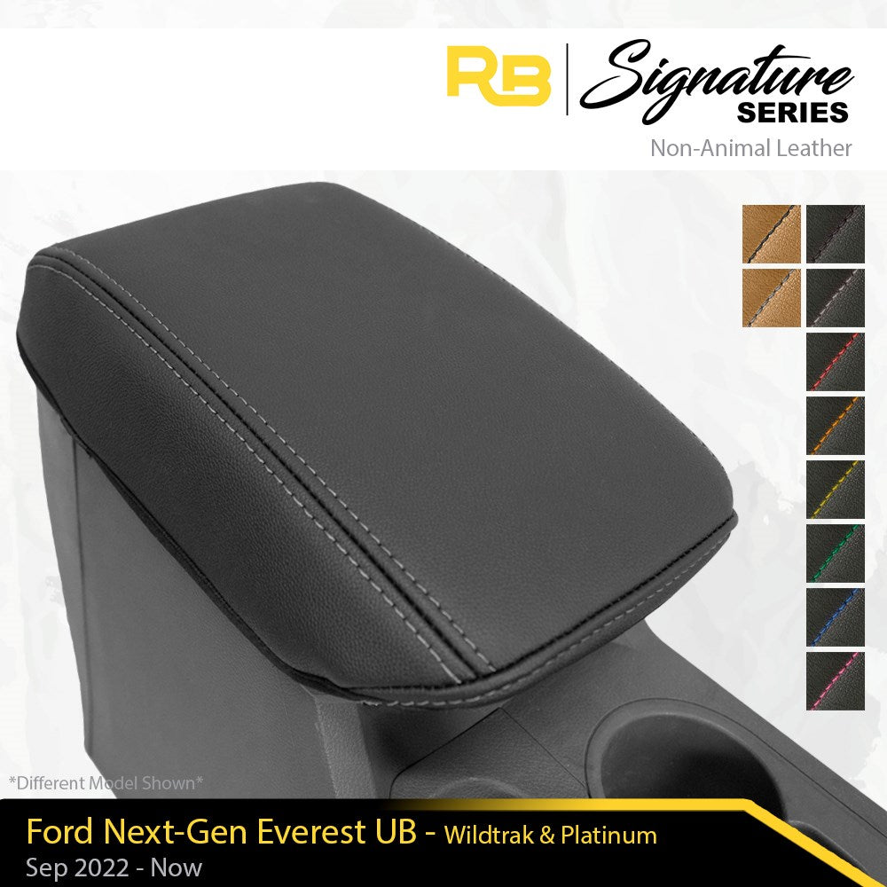 SIGNATURE SERIES Console Lid Cover - Ford Everest UB Platinum & Wildtrak (Made To Order)