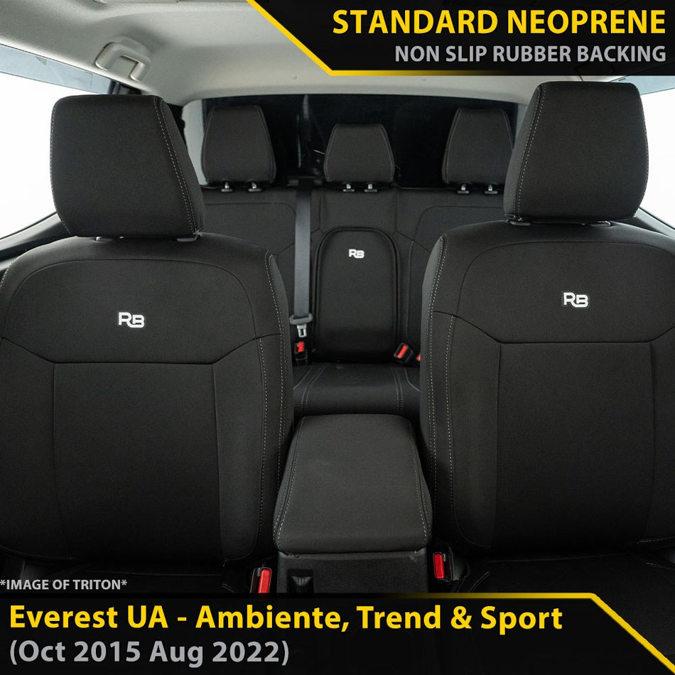 Ford Everest UA Trend & Ambiente GP4 Neoprene Bundle (Made to Order)-Razorback 4x4