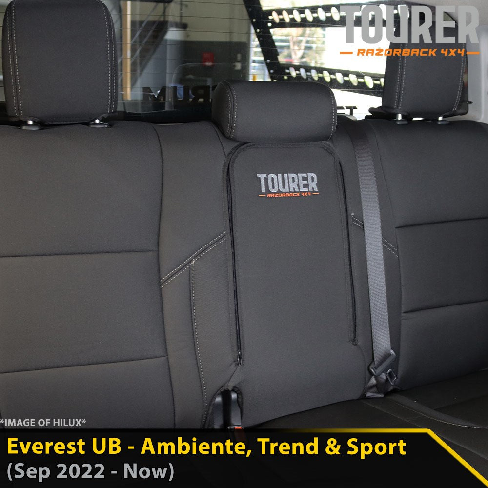 Ford Next-Gen Everest UB Trend, Ambiente & Sport Tourer 2nd Row Seat Covers (Made To Order)