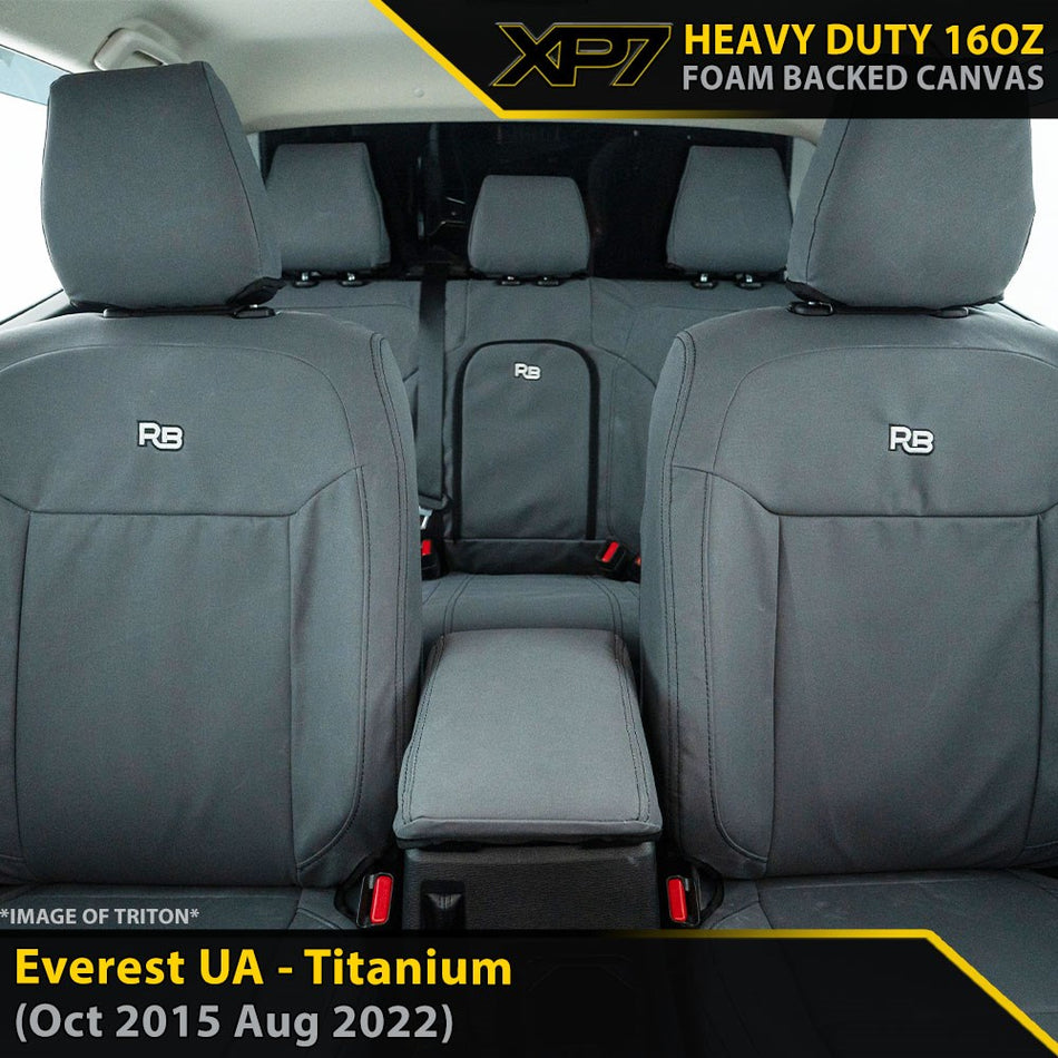 Ford Everest UA Titanium XP7 Heavy Duty Canvas Bundle (Made to Order)-Razorback 4x4