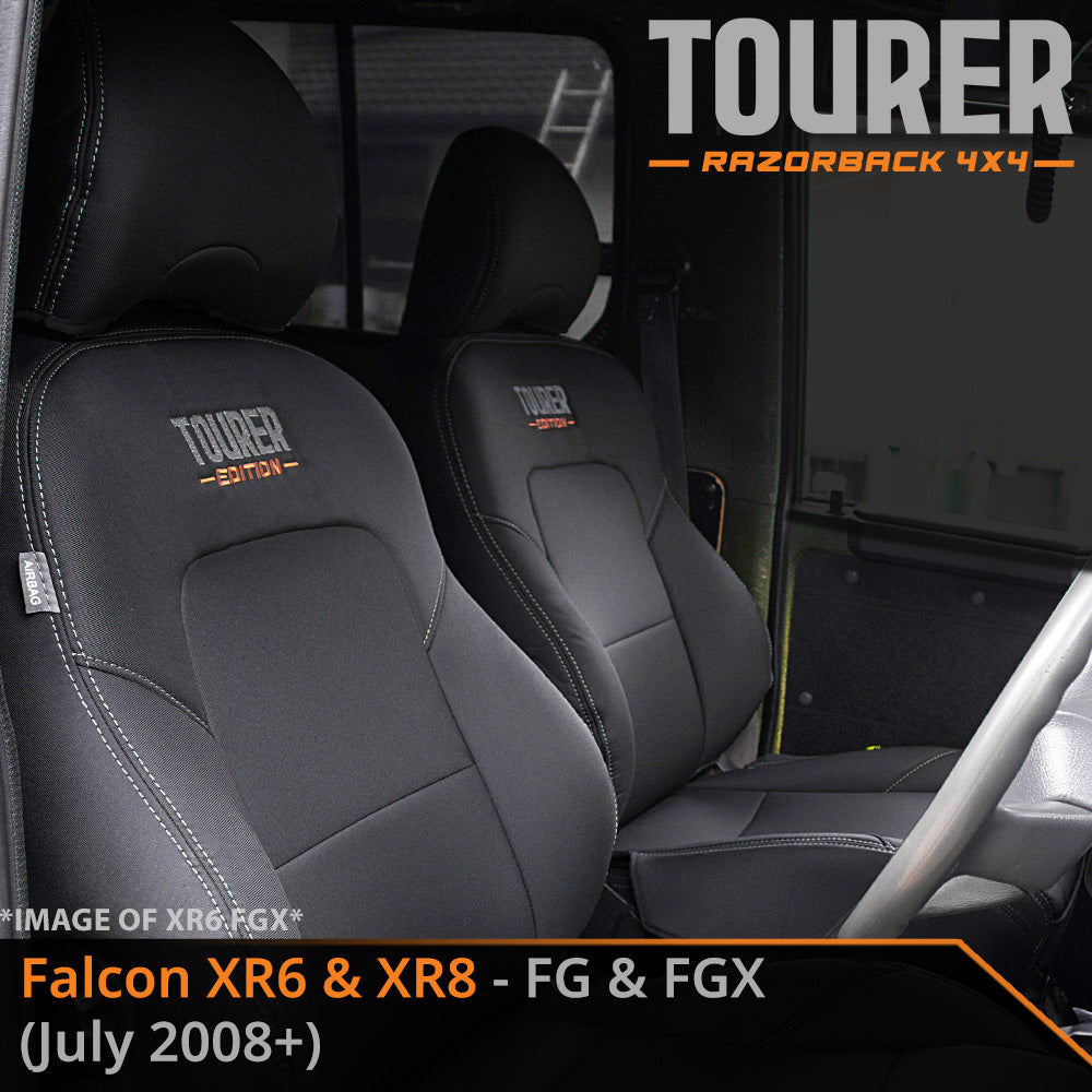 Ford Falcon XR6 FG/FGX GP9 Tourer 2x Front Row Seat Covers (In Stock)