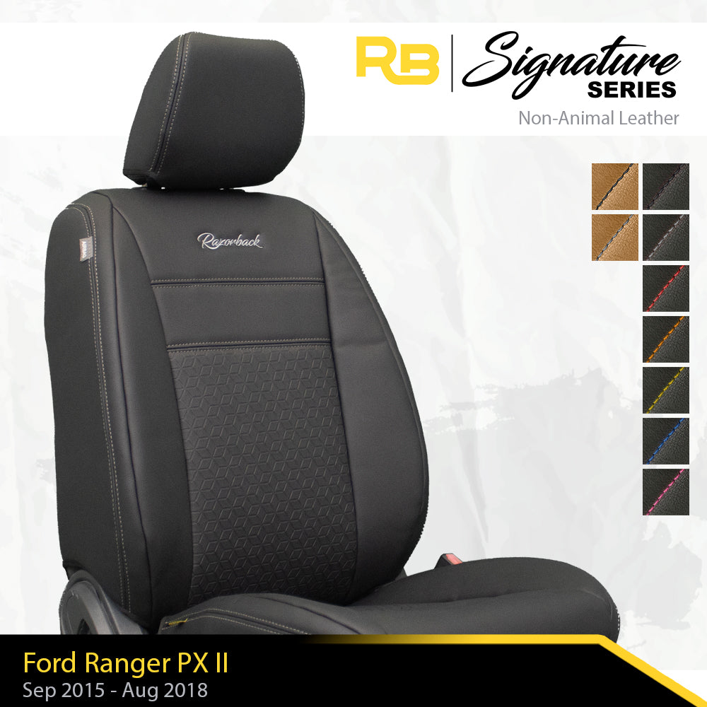 SIGNATURE SERIES Front Row Seat Covers - Ford Ranger PX II