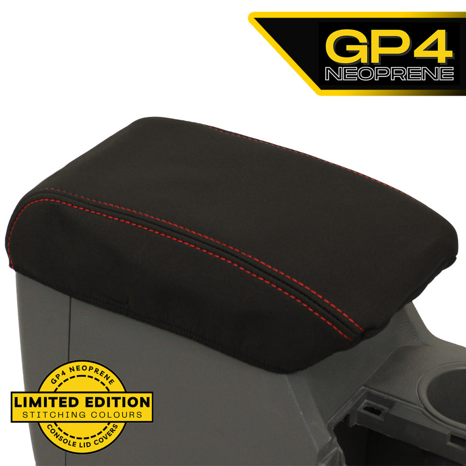 Isuzu D-MAX RT - Dual Cab - GP4 Neoprene Console Lid Cover - Limited Edition Colours (In Stock)