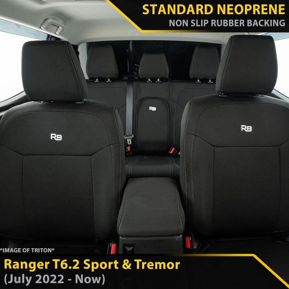 Ford Next-Gen Ranger T6.2 Sport & Tremor GP4 Neoprene Bundle (In Stock)-Razorback 4x4