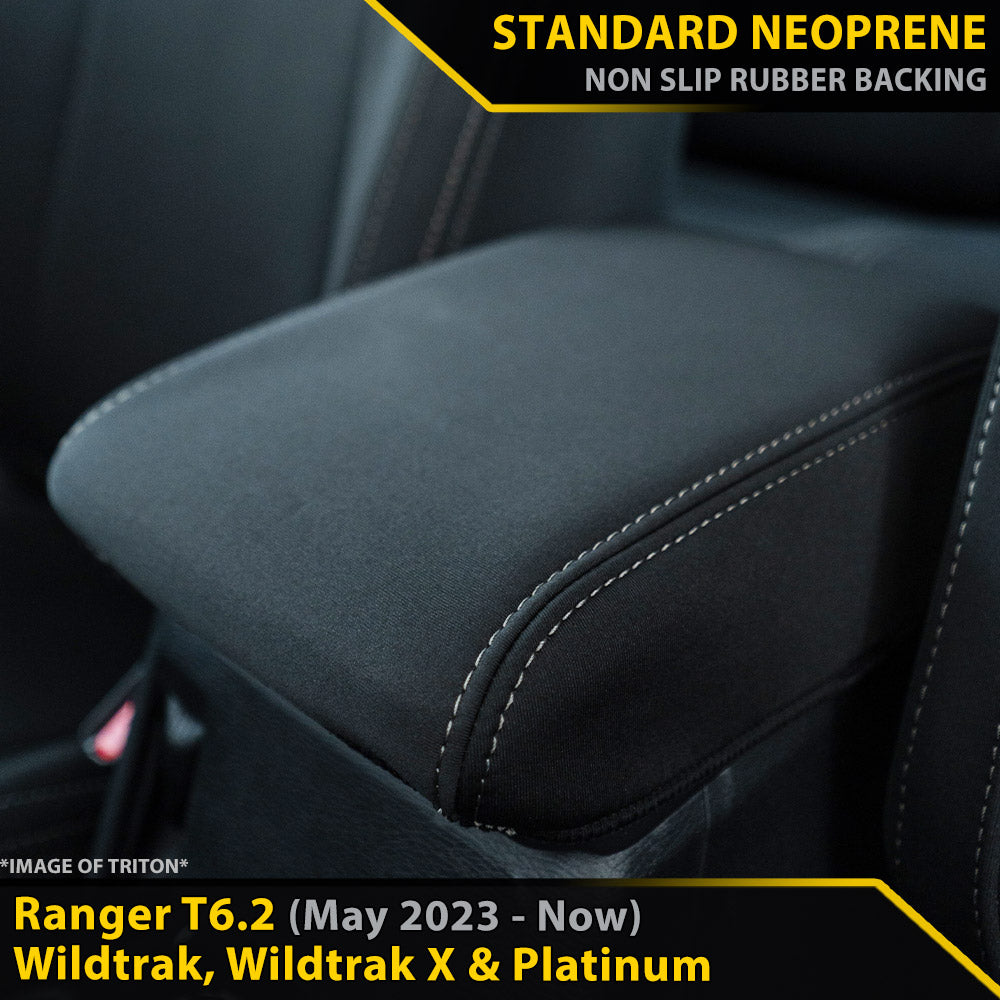 Ford Next-Gen Ranger T6.2 Wildtrak, Wildtrak X & Platinum Neoprene Console Lid (In Stock)
