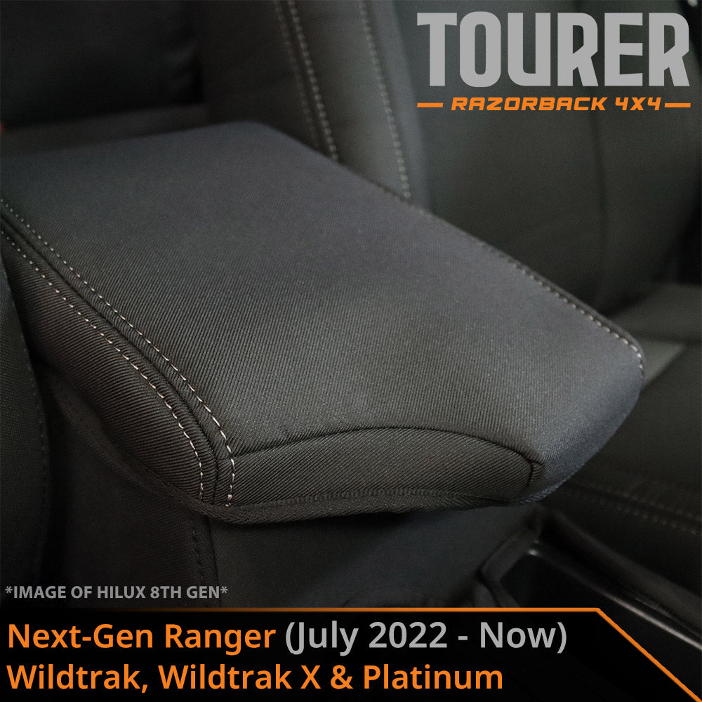 Ford Next-Gen Ranger T6.2 Wildtrak, Wildtrak X & Platinum Tourer Console Lid Cover (In Stock)