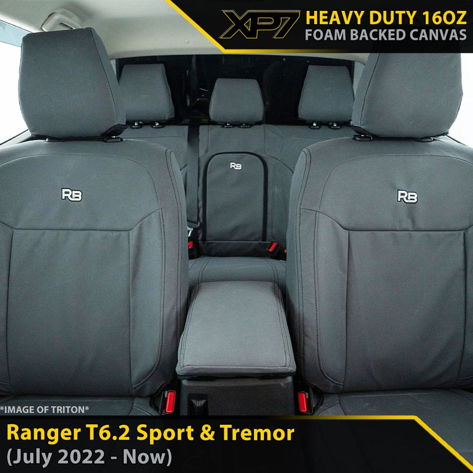 Ford Next-Gen Ranger T6.2 Sport & Tremor XP7 Heavy Duty Canvas Bundle (Made to Order)-Razorback 4x4