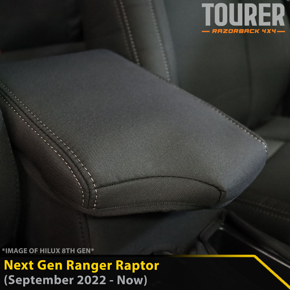 Ford Next-Gen Raptor GP9 Tourer Console Lid Cover (Made to Order)-Razorback 4x4