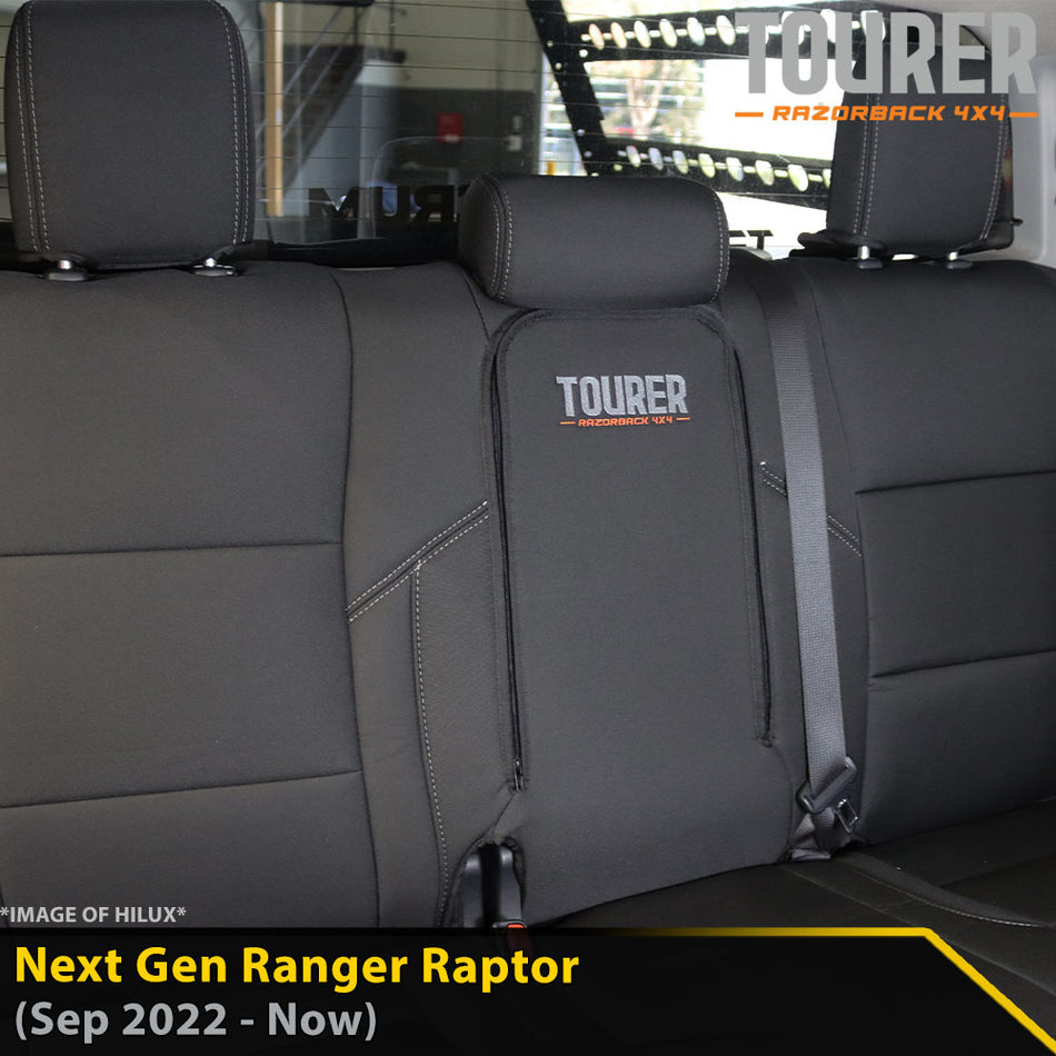 Ford Next-Gen Ranger Raptor - GP9 Tourer Rear Row Seat Covers (Made to Order)