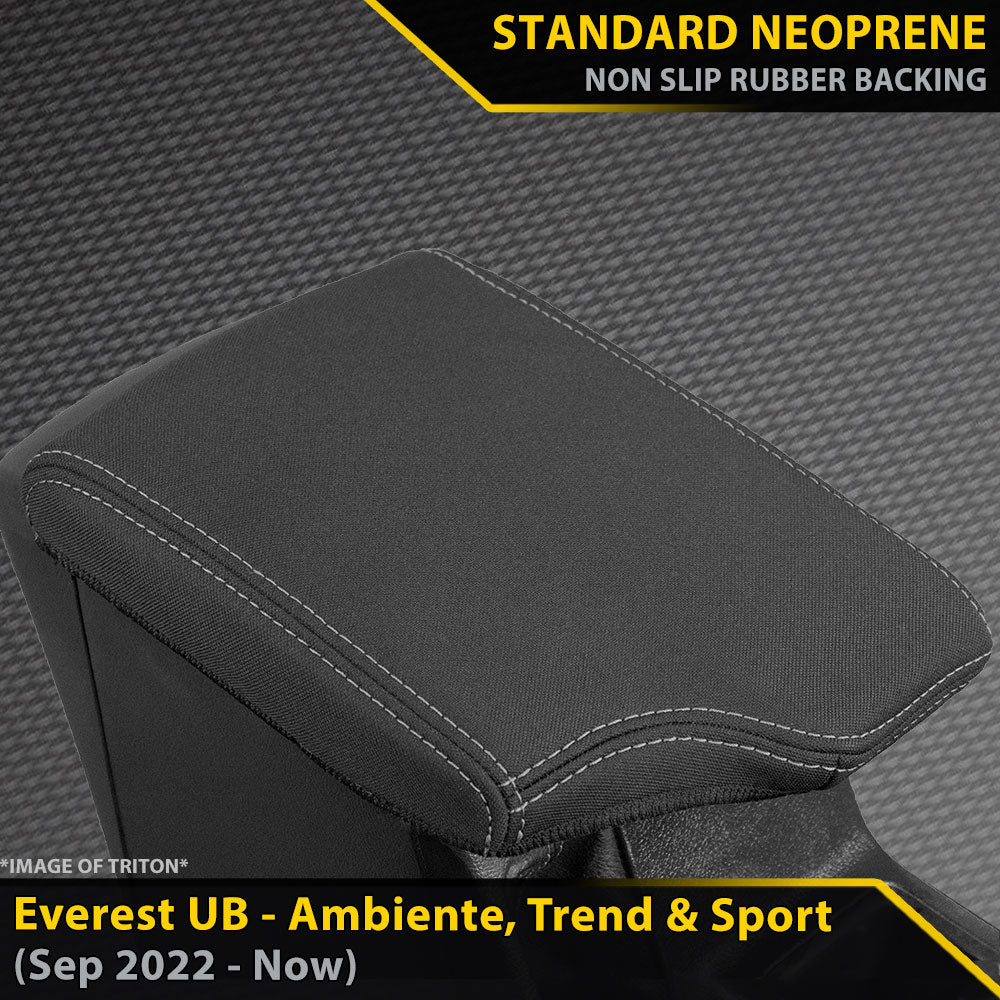 Ford Next-Gen Everest UB Trend, Ambiente & Sport Neoprene Console Lid (Made to Order)