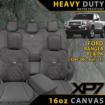 Ford Ranger PJ/PK XP7 Heavy Duty Canvas Bundle (Made to Order)-Razorback 4x4