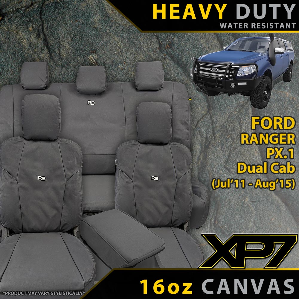 Ford Ranger PX I XP7 Heavy Duty Canvas Bundle (In Stock)-Razorback 4x4