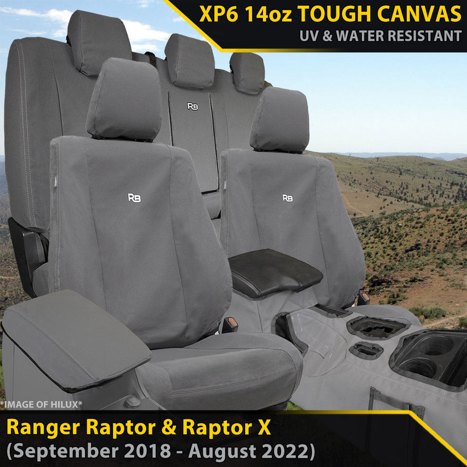 Ford Ranger Raptor PXIII XP6 Tough Canvas Bundle (Made to Order)-Razorback 4x4