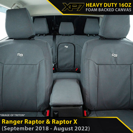 Ford Ranger Raptor PXIII XP7 Heavy Duty Canvas Bundle (Made to Order)-Razorback 4x4