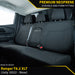 Ford Ranger T6.2 XLT Premium Neoprene Rear Row Seat Covers (Available)-Razorback 4x4