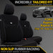 Ford Raptor Neoprene 2x Front Seat Covers (Made to Order)-Razorback 4x4