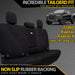 Ford Raptor Neoprene Rear Row Seat Covers (Available)-Razorback 4x4