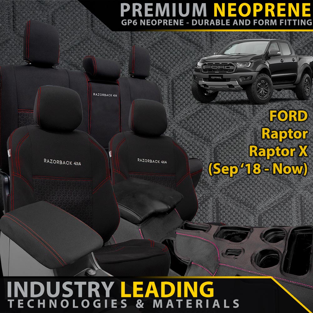 Ford Raptor Premium Neoprene Full Bundle (Made to order)-Razorback 4x4