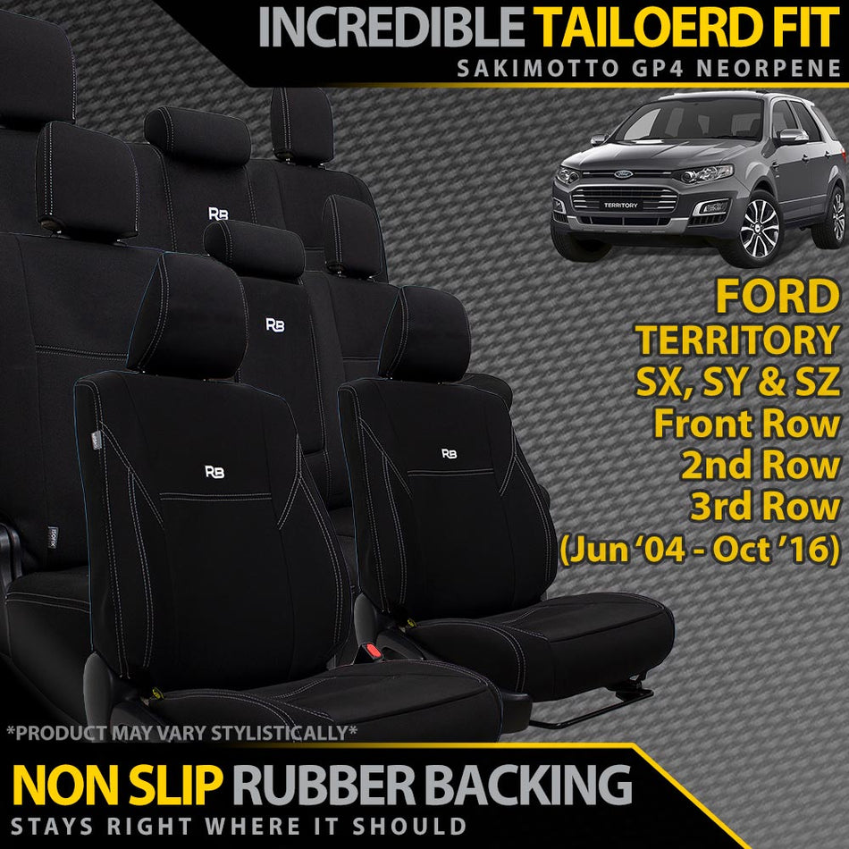 Ford Territory Neoprene Bundle (Made to Order)-Razorback 4x4