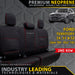 Ford Territory Premium Neoprene 2nd Row Seat Covers (Made to order)-Razorback 4x4