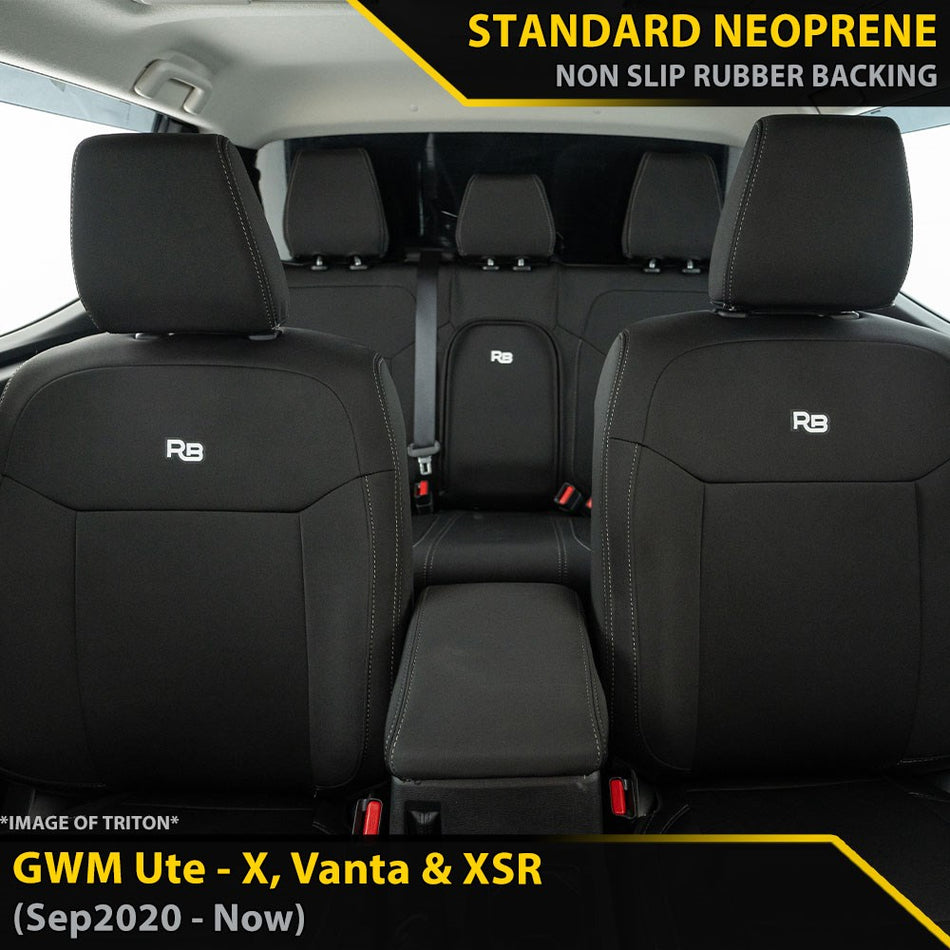 GWM Ute X, Vanta & XSR GP4 Neoprene Bundle (Made to Order)-Razorback 4x4